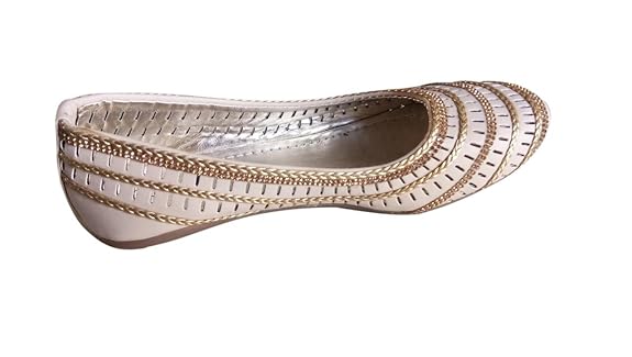 Multidesign Creamy_White Women's Belly Shoes